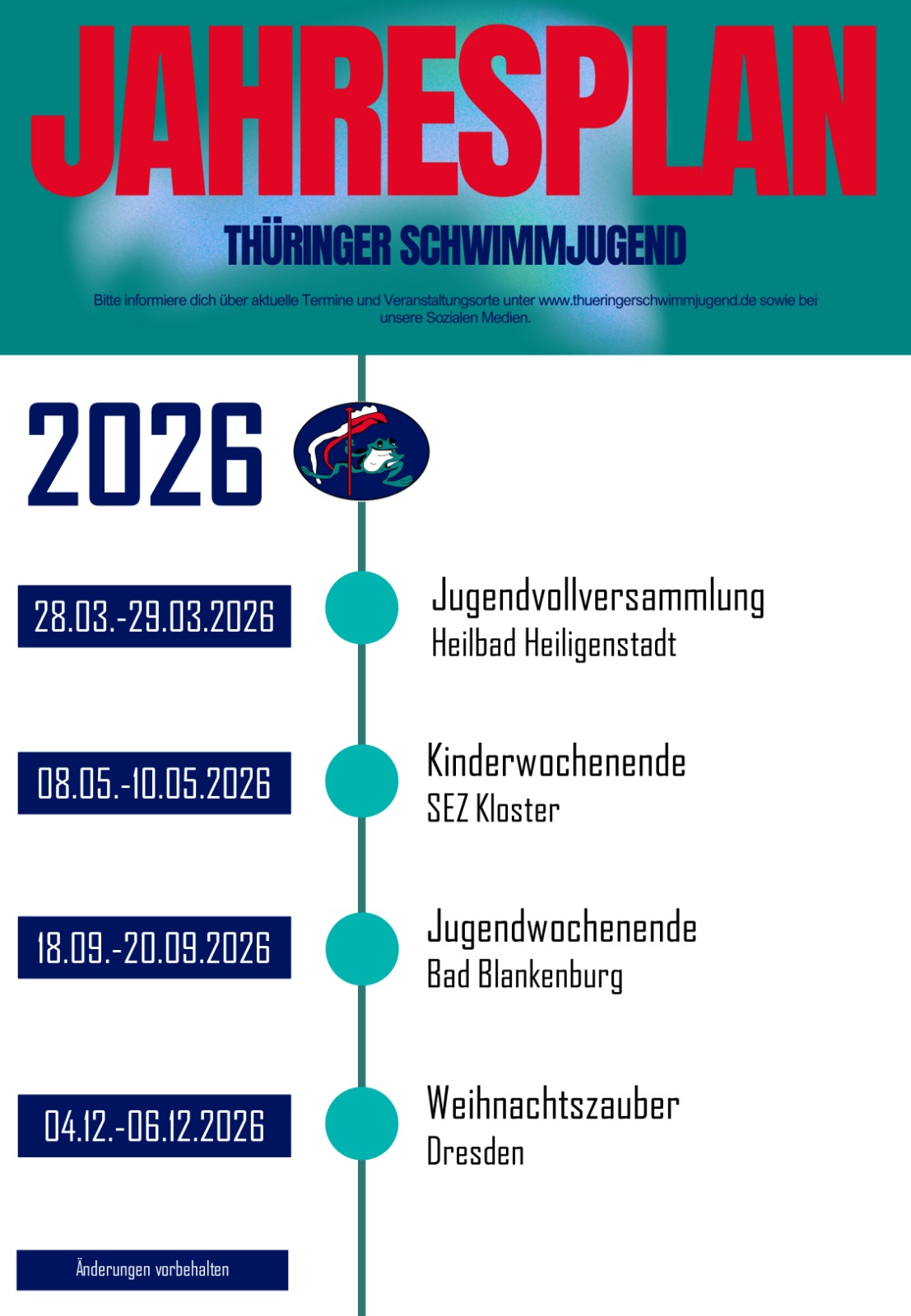 Unser Jahresplan 2026